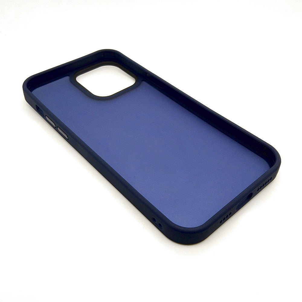 iPhone 13 Pro Max Luxury Matte Slim Shockproof iPhone Case Blue