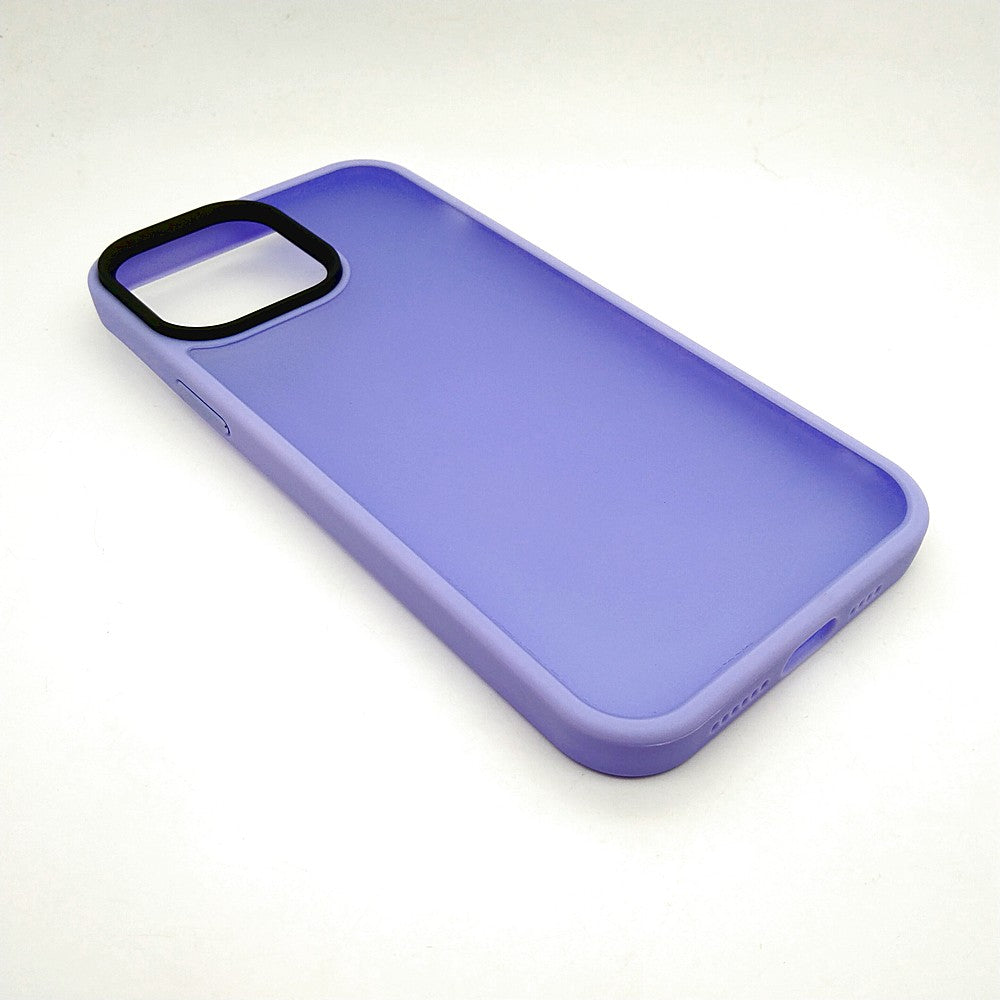 iPhone 13 Pro Max Luxury Matte Slim Shockproof iPhone Case Purple