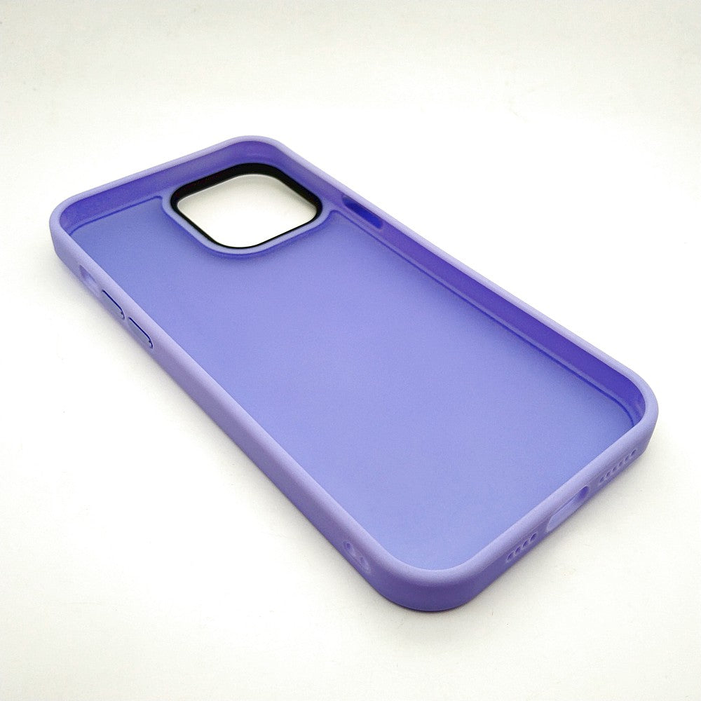 iPhone 13 Pro Max Luxury Matte Slim Shockproof iPhone Case Purple