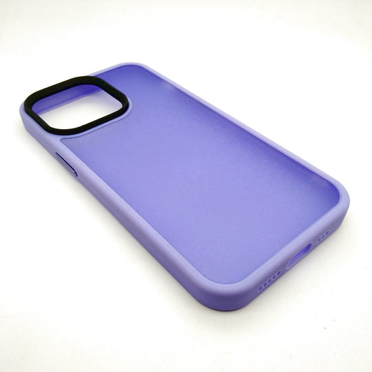 iPhone 13 Pro Luxury Matte Slim Shockproof iPhone Case Purple