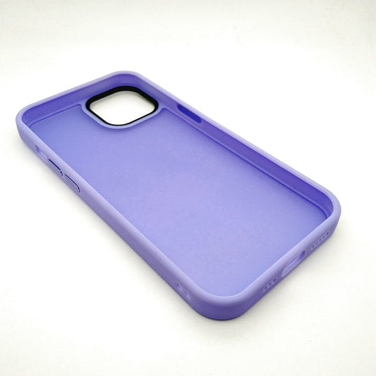 iPhone 13 Mini Luxury Matte Slim Shockproof iPhone Case Purple