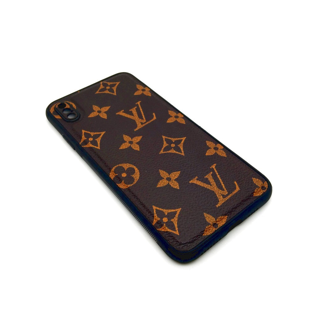 LV Case High Quality Perfect Cover Full Lens Protective Rubber TPU Case For apple iPhone Xs Max