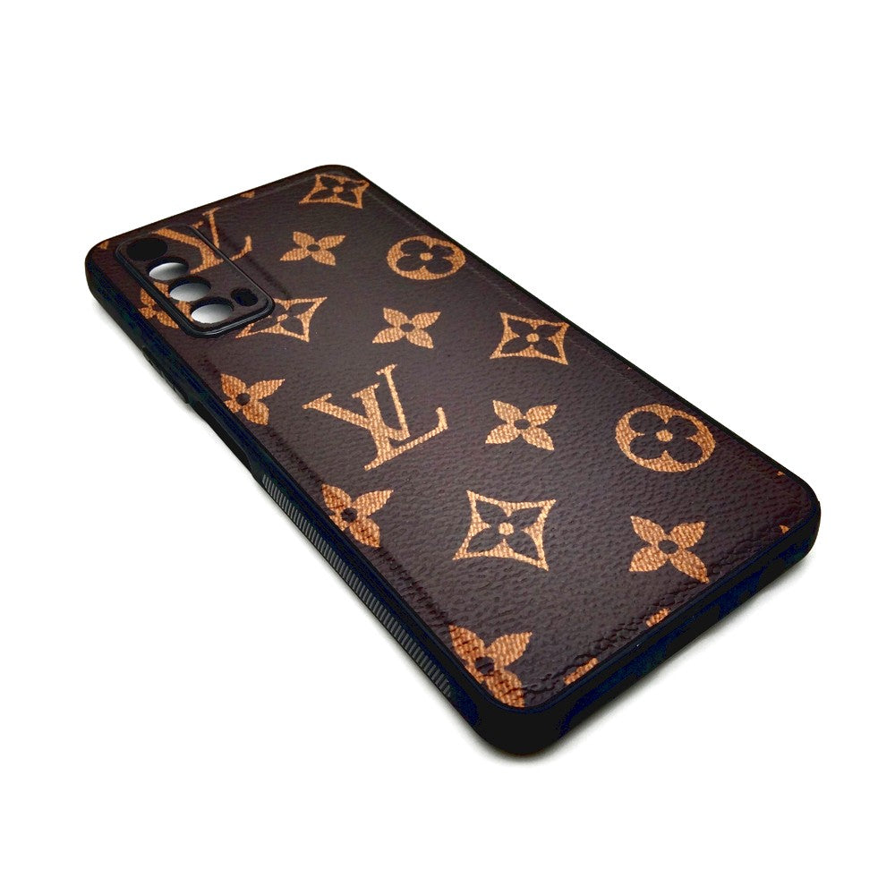 LV Case High Quality Perfect Cover Full Lens Protective Rubber TPU Case For Huawei Y7A