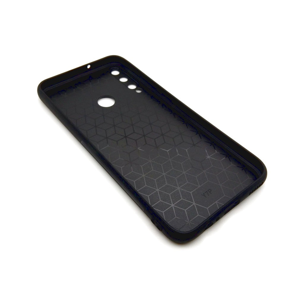 LV Case High Quality Perfect Cover Full Lens Protective Rubber TPU Case For Huawei Y7P