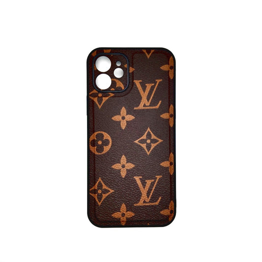 LV Case High Quality Perfect Cover Full Lens Protective Rubber TPU Case For apple iPhone 12