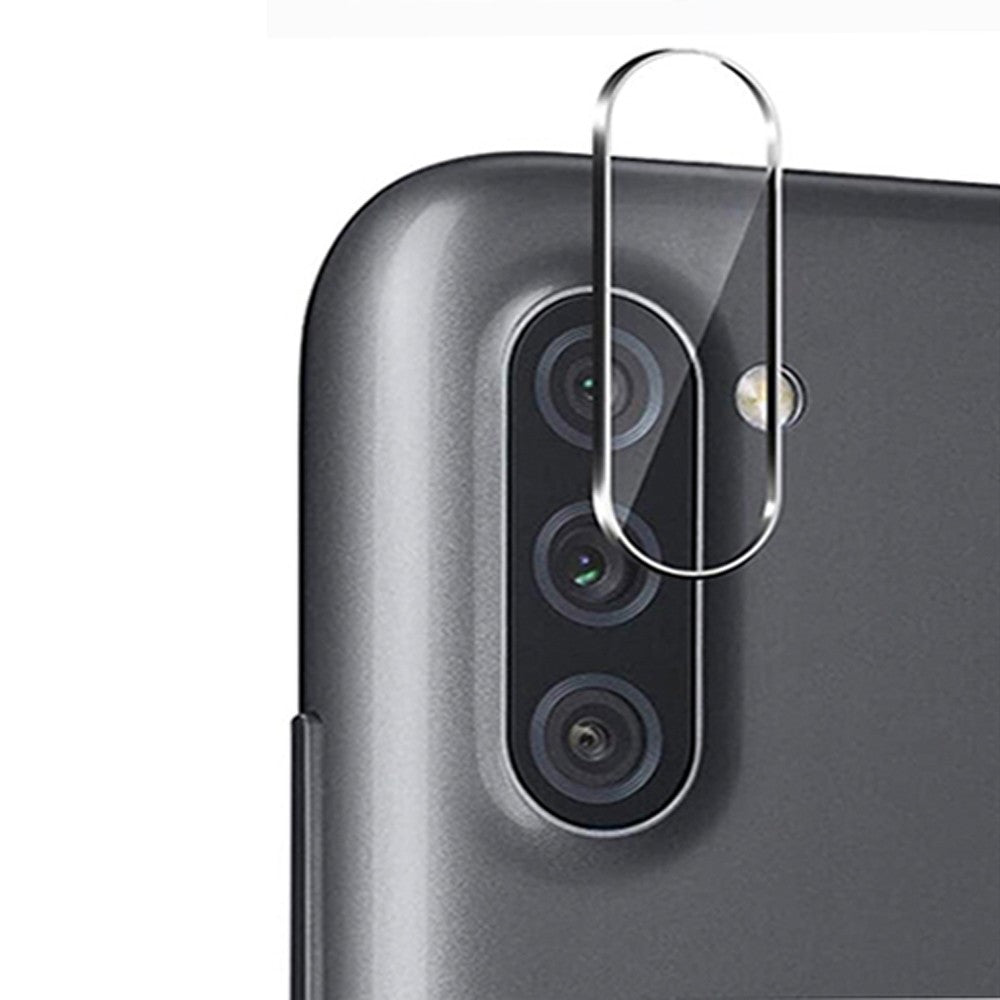 Combo Pack of Tempered Glass Screen Protector, Carbon Fiber Back Sticker, Camera lens Clear Glass Bundel for Samsung Galaxy M11