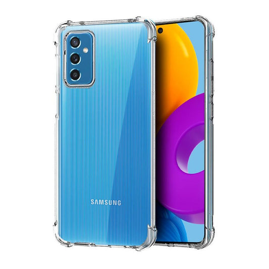 AntiShock Clear Back Cover Soft Silicone TPU Bumper case for Samsung M52 5G