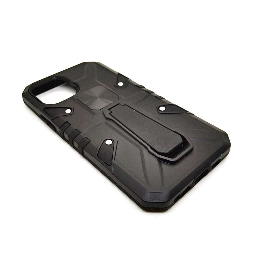 iPhone 11 Pro Shockproof Armour Magnet Car holder Military Grade Case Black