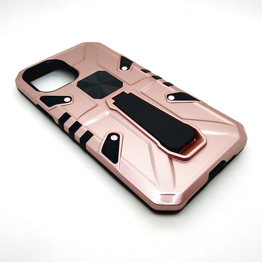 iPhone 11 Pro Shockproof Armour Magnet Car holder Military Grade Case Rose