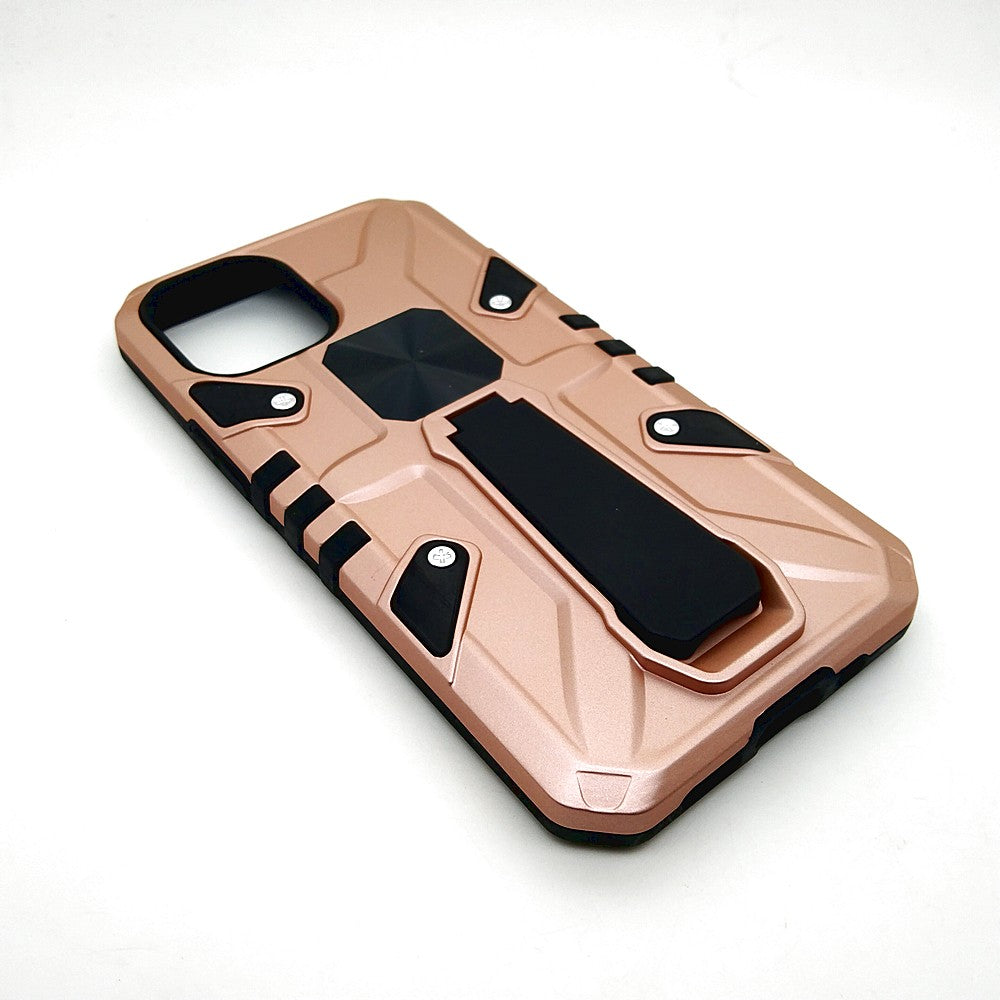 iPhone 12 Mini Shockproof Armour Magnet Car holder Military Grade Case Rose