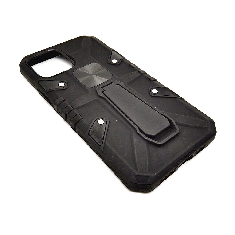 iPhone 12 Pro Shockproof Armour Magnet Car holder Military Grade Case Black