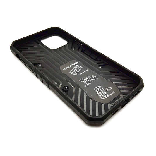 iPhone 12 Pro Shockproof Armour Magnet Car holder Military Grade Case Grey