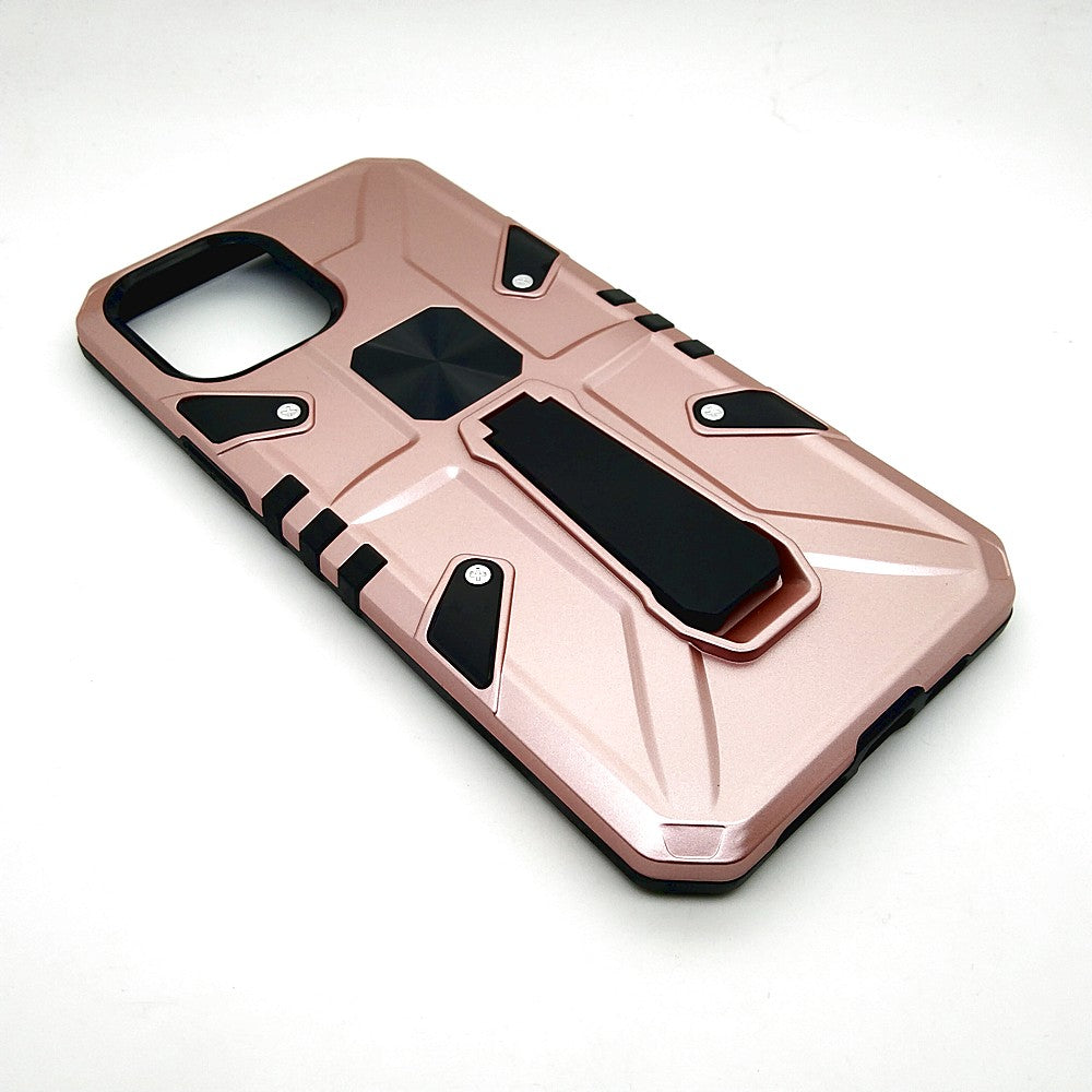 iPhone 12 Pro Max Shockproof Armour Magnet Car holder Military Grade Case Rose