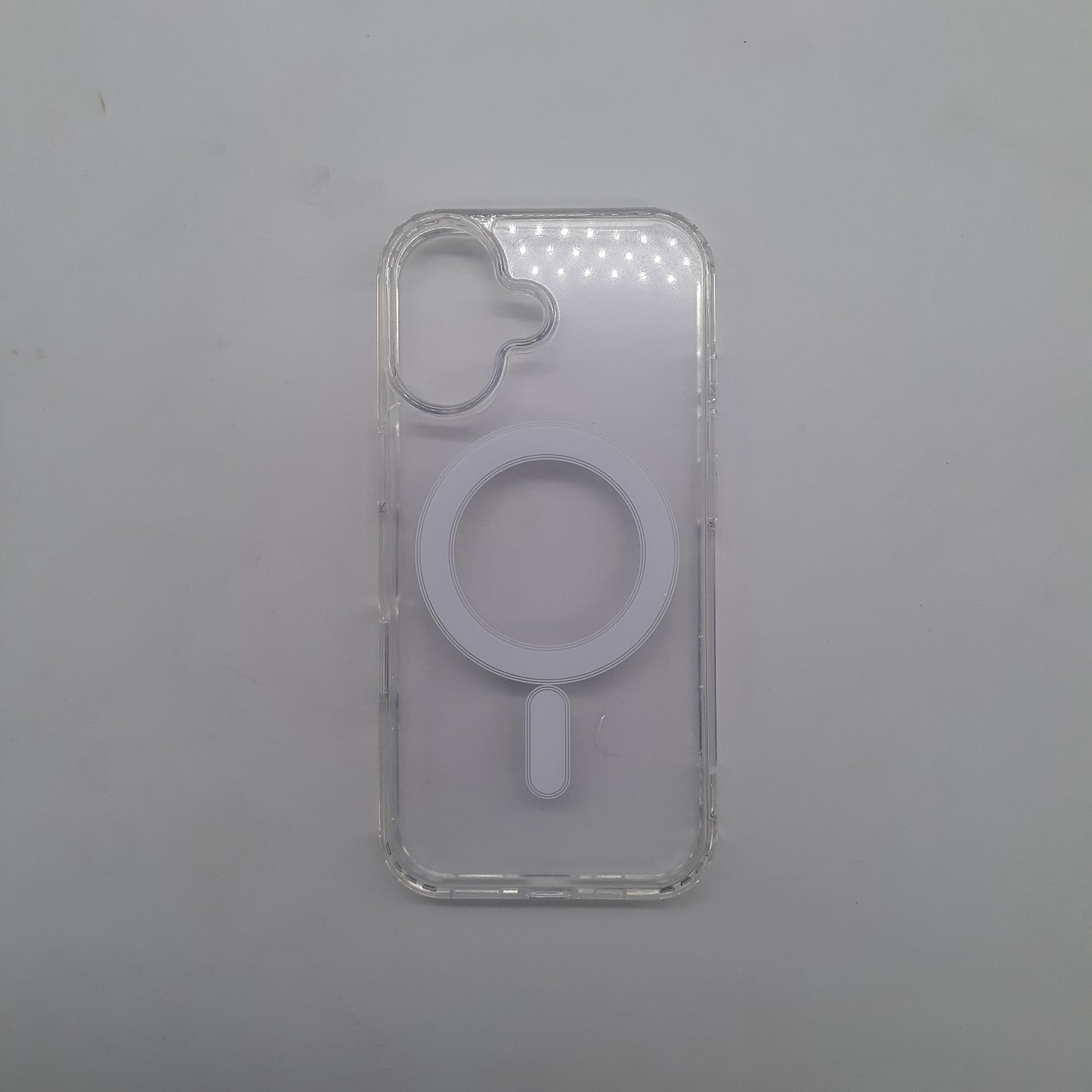 iPhone 17 Clear MagSafe Compatible Case Magnetic Wireless Charging Cover
