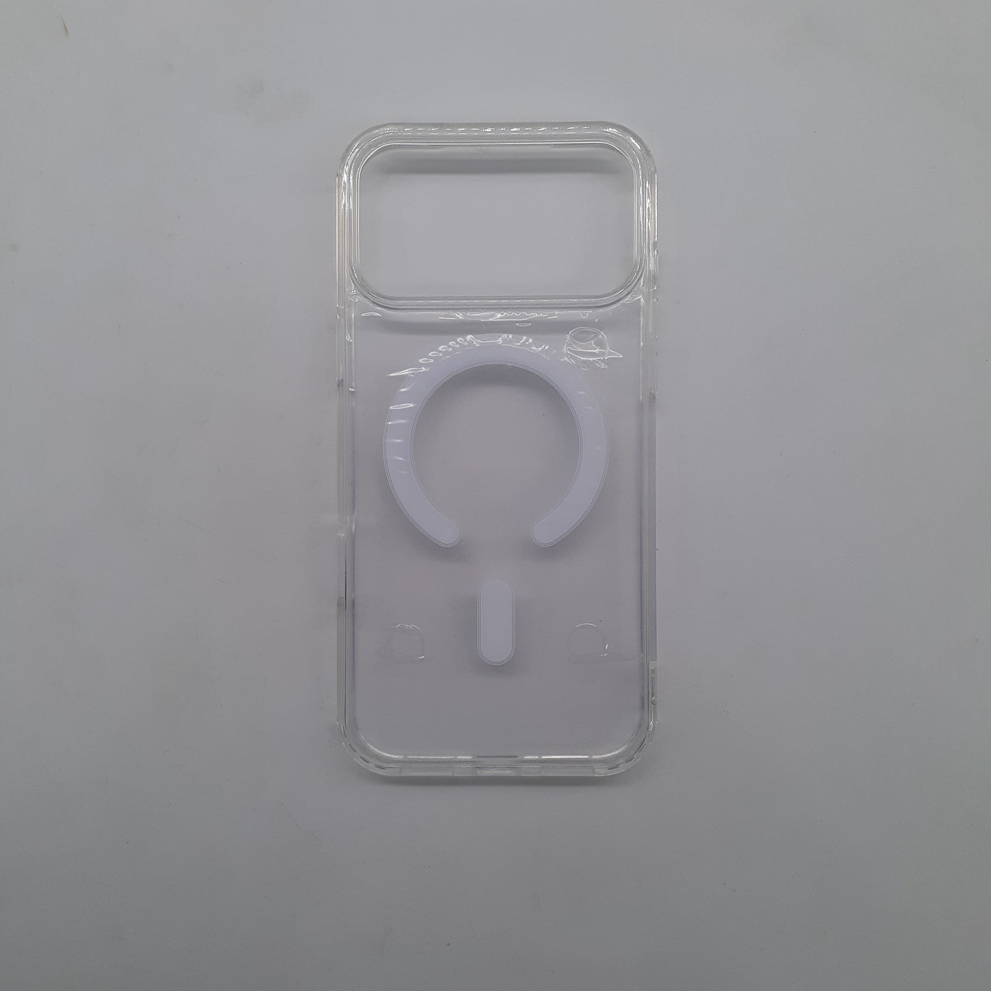 iPhone 17 Pro Max Clear MagSafe Compatible Case Magnetic Wireless Charging Cover