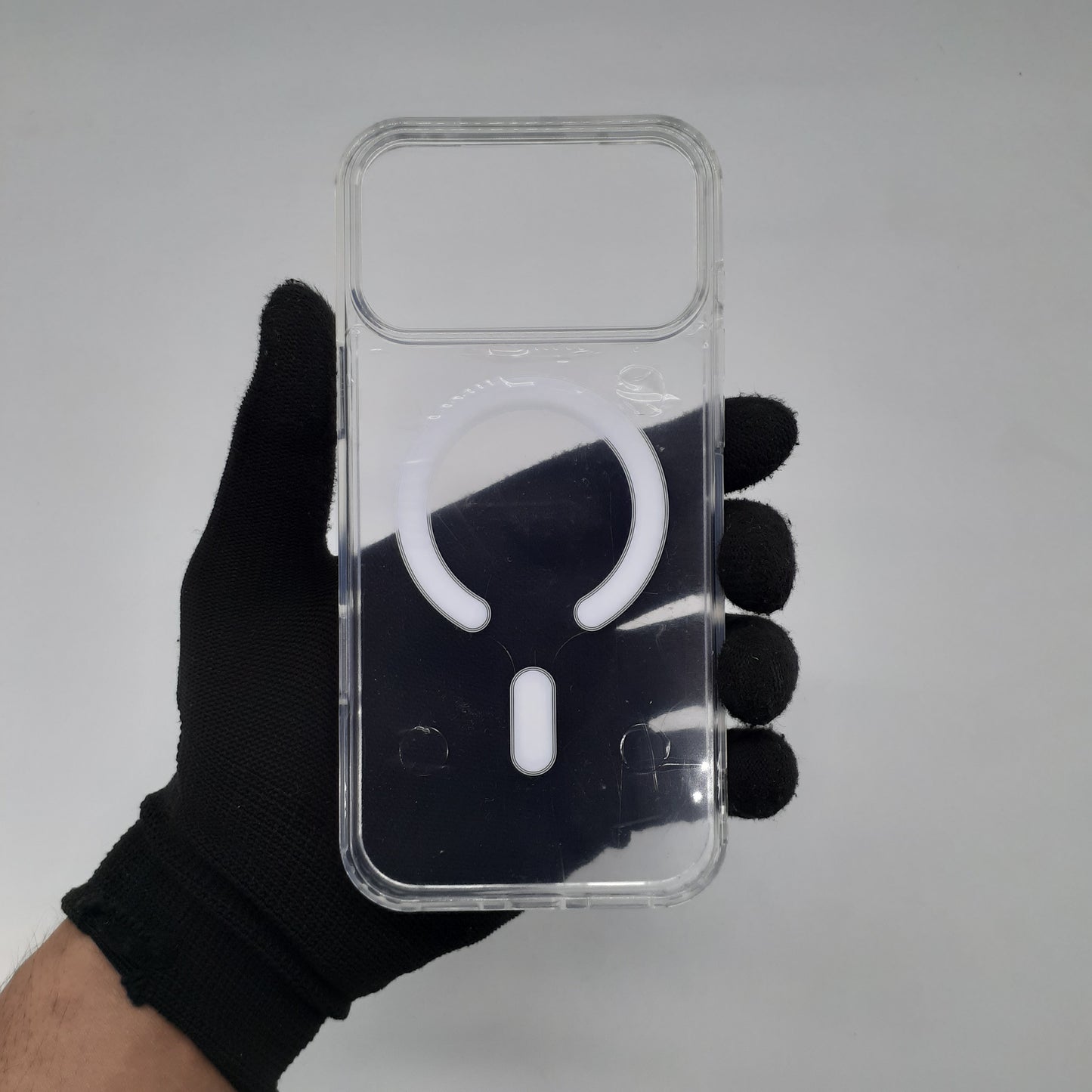 iPhone 17 Pro Max Clear MagSafe Compatible Case Magnetic Wireless Charging Cover