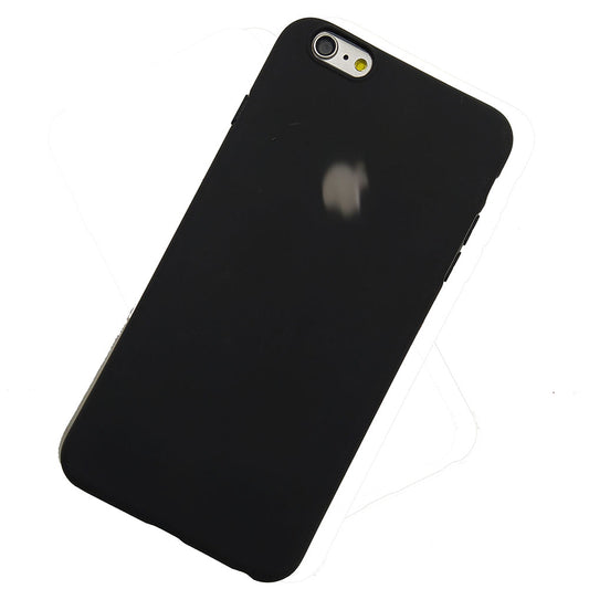 iPhone 6 Plus Silicone back Cover Slim Magic TPU Case Black