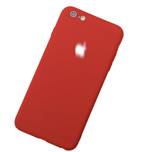 iPhone 6 Plus Silicone back Cover Slim Magic TPU Case Red