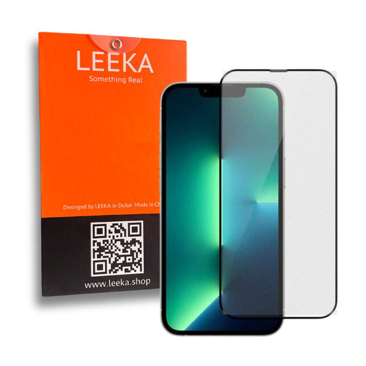 LEEKA Apple iPhone 13 Supreme Quality Matte Tempered Glass Screen Protector