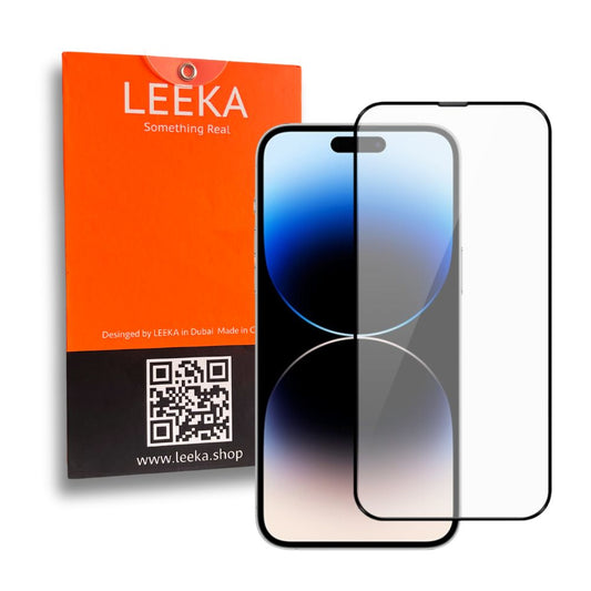 LEEKA Apple iPhone 14 Pro Max Supreme Quality Matte Tempered Glass Screen Protector