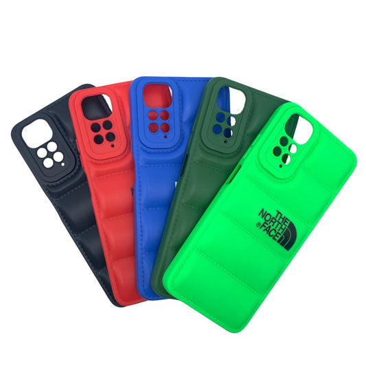 Redmi Note 11 4G Puffer Jacket Case Shock-Absorbing Air Cushion Back Cover