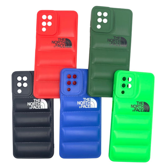 Samsung A12 Puffer Jacket Case Shock-Absorbing Air Cushion Back Cover