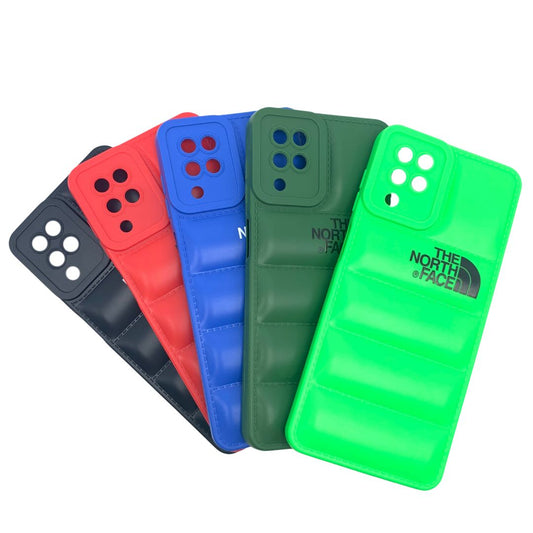 Samsung A12 Puffer Jacket Case Shock-Absorbing Air Cushion Back Cover