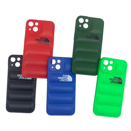 iPhone 13 Puffer Jacket Case Shock-Absorbing Air Cushion Back Cover