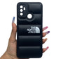 OPPO A53 Puffer Jacket Case Shock-Absorbing Air Cushion Back Cover