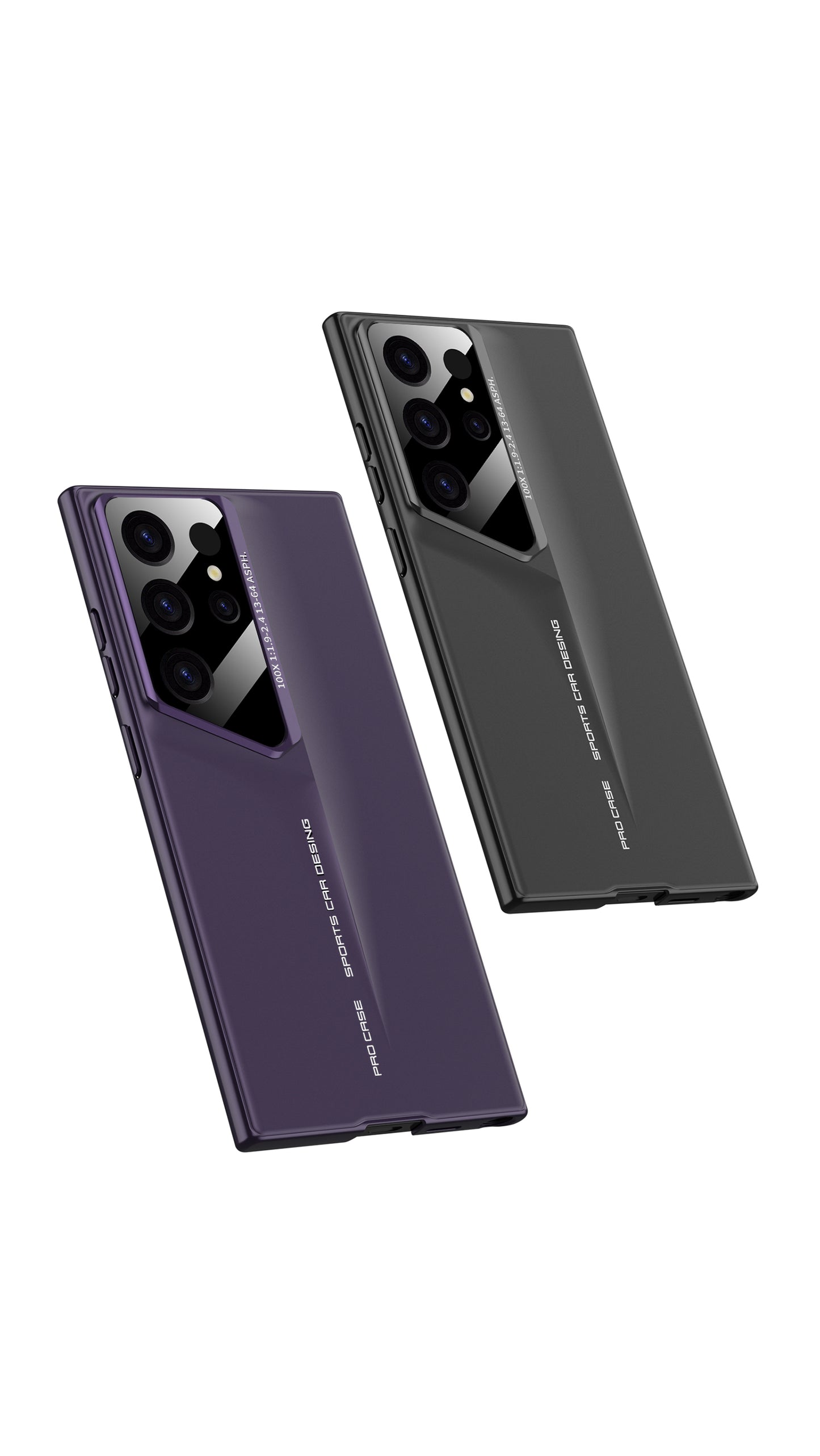 LEEKA Samsung S22 Ultra case with Super Luxury Sport car fiber Pro case design