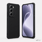 infinix Hot 60 Pro Plus Carbon Fiber texture Hard Rubber armour back cover shock-porof case