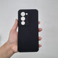 Redmi 15 4G Carbon Fiber texture Hard Rubber armour back cover shock-porof case