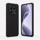 Redmi Note 15 Pro Plus Carbon Fiber texture Hard Rubber armour back cover shock-porof case