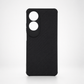 OPPO A60 Carbon Fiber texture Hard Rubber armour back cover shock-porof case