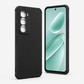 infinix Hot 60 Pro Carbon Fiber texture Hard Rubber armour back cover shock-porof case