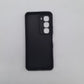 infinix Hot 60i Carbon Fiber texture Hard Rubber armour back cover shock-porof case