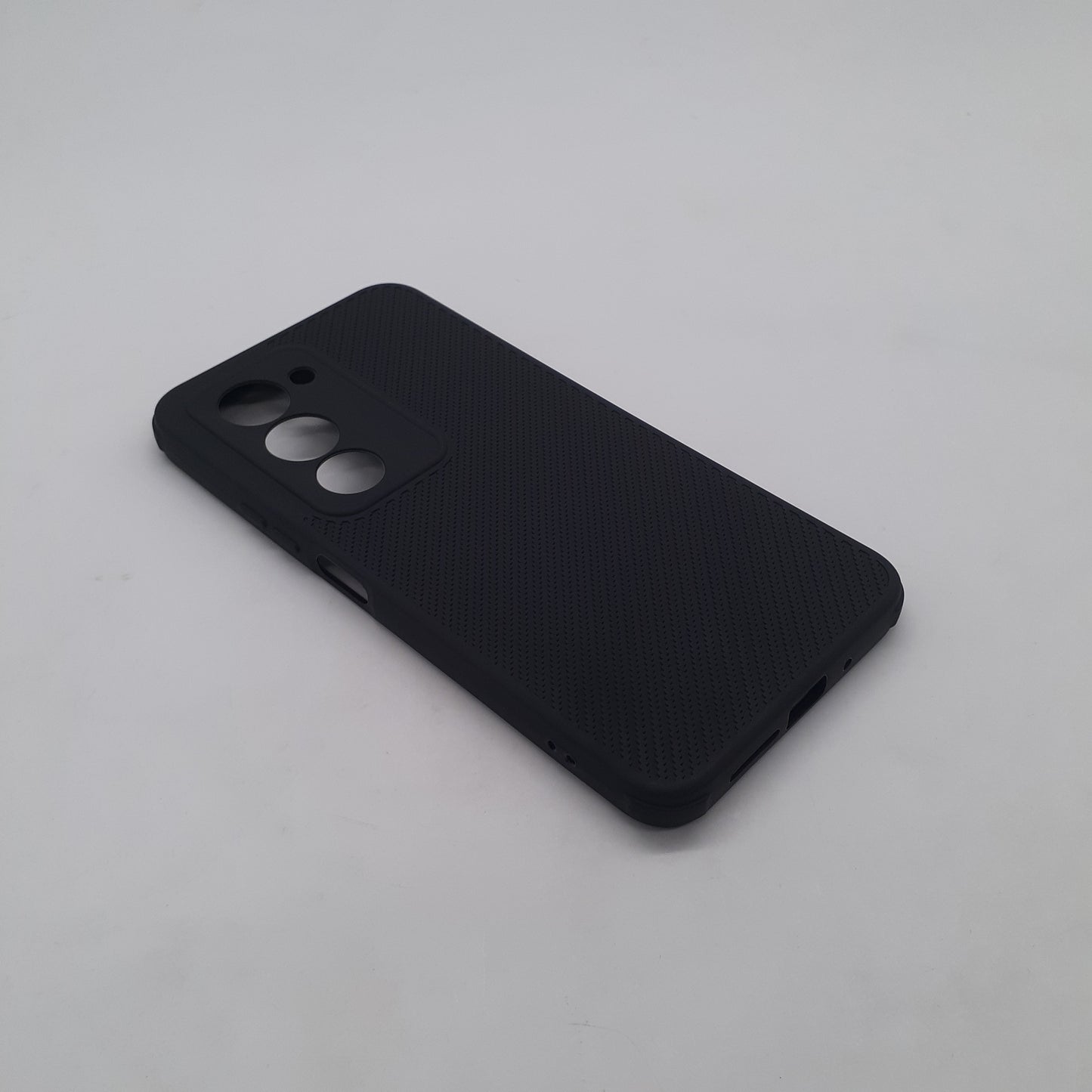 Redmi 15 5G Carbon Fiber texture Hard Rubber armour back cover shock-porof case