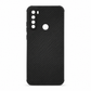 Redmi Note 8 Carbon Fiber texture Hard Rubber armour back cover shock-porof case