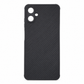 Samsung A06 Carbon Fiber texture Hard Rubber armour back cover shock-porof case