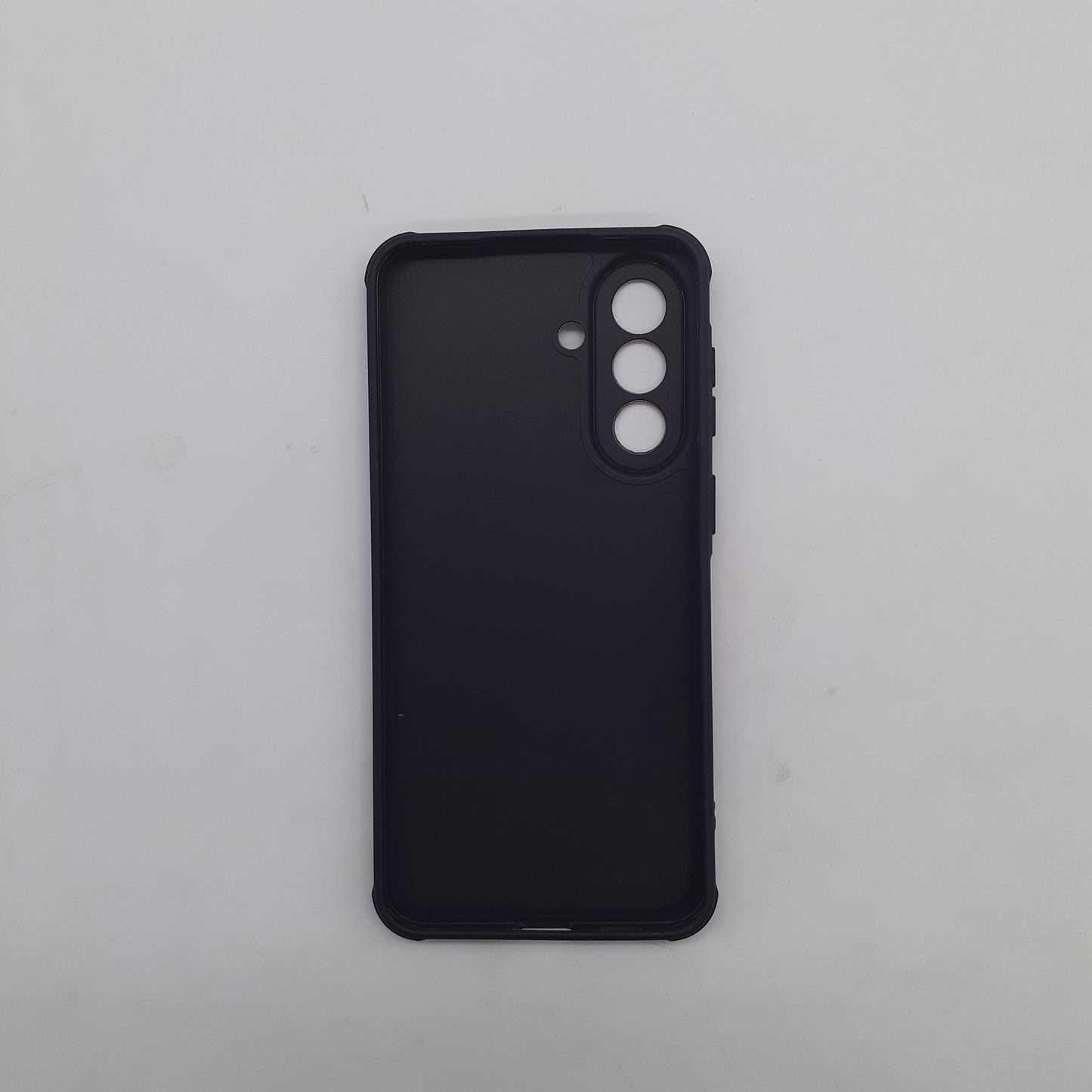Samsung A57 Carbon Fiber texture Hard Rubber armour back cover shock-porof case