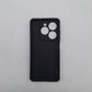 Tecno Spark 20 Carbon Fiber texture Hard Rubber armour back cover shock-porof case