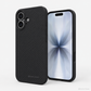 iPhone 17 Carbon Fiber texture Hard Rubber armour back cover shock-porof case
