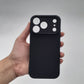 iPhone 17 Pro Carbon Fiber texture Hard Rubber armour back cover shock-porof case