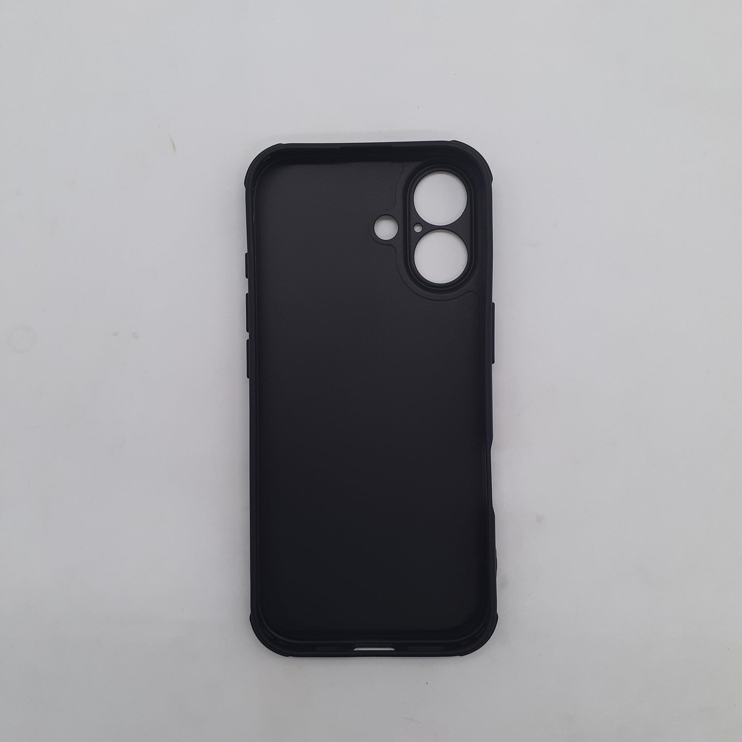 iPhone 17 Carbon Fiber texture Hard Rubber armour back cover shock-porof case