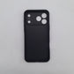 iPhone 17 Pro Max Carbon Fiber texture Hard Rubber armour back cover shock-porof case