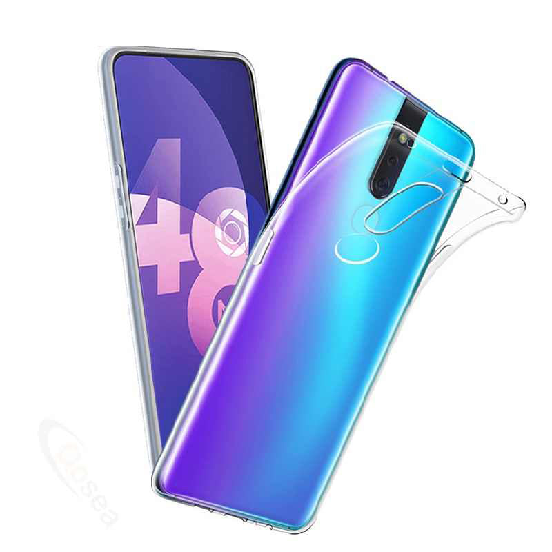 Transparent Clear Slim Case for OPPO F11 Pro