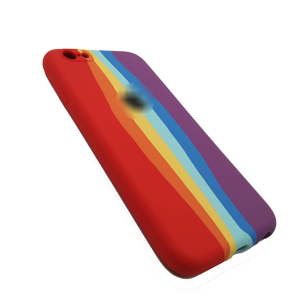 Latest Rainbow Silicone case for apple iPhone 6/6s