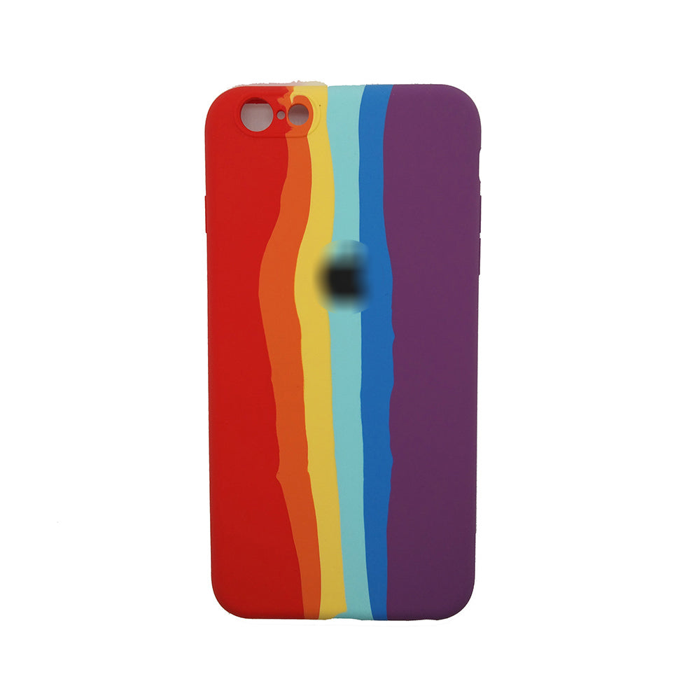 Latest Rainbow Silicone case for apple iPhone 6 Plus / 6s Plus