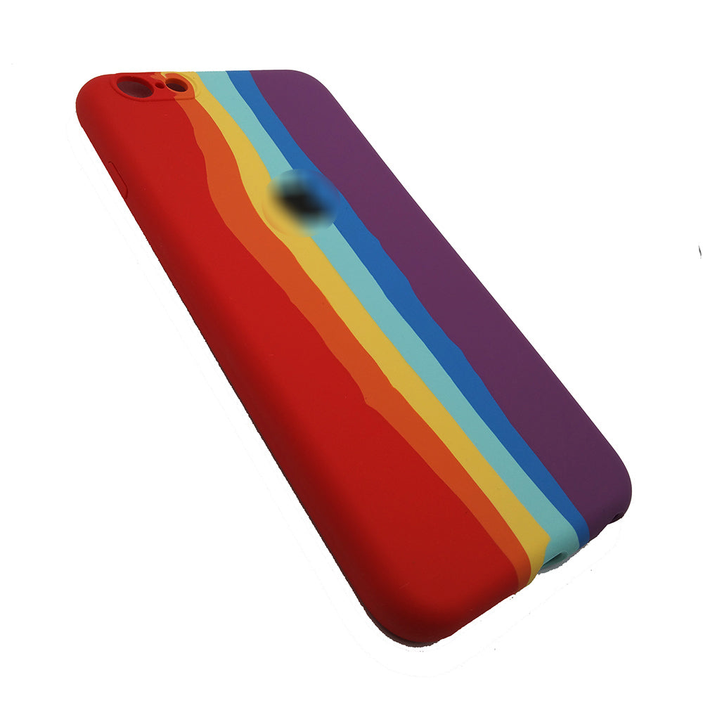 Latest Rainbow Silicone case for apple iPhone 6 Plus / 6s Plus