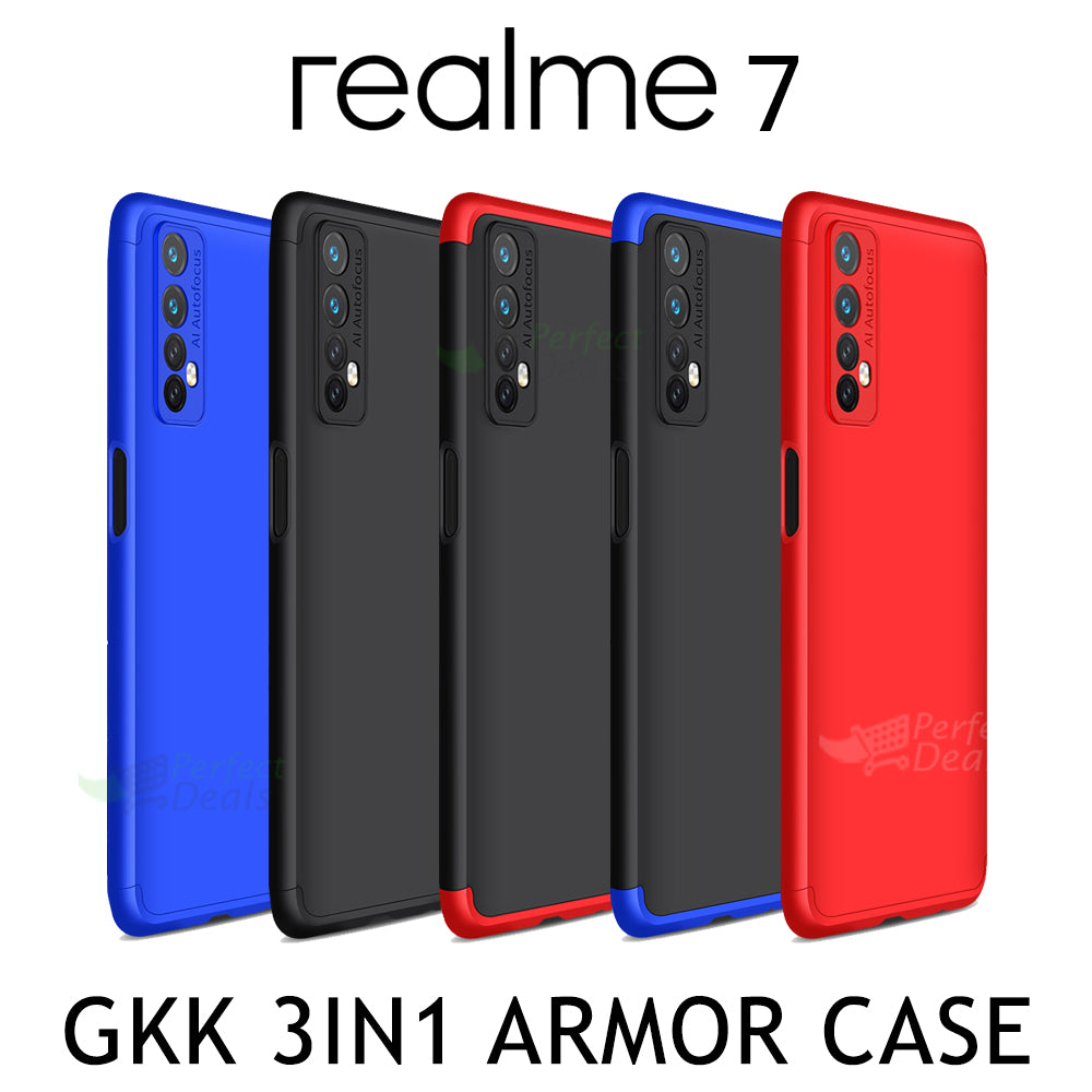 Original GKK Dual Tone 360º Case for Realme Realme 7